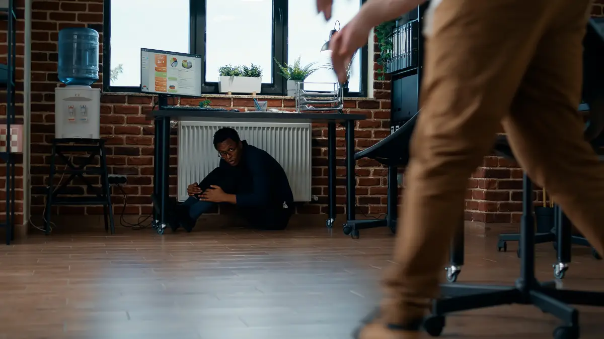 The Fatal Flaw of Hiding Under Desks