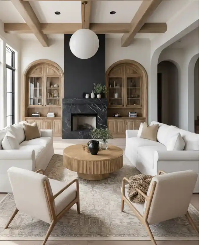 Architectural Scandi-Hygge Blend