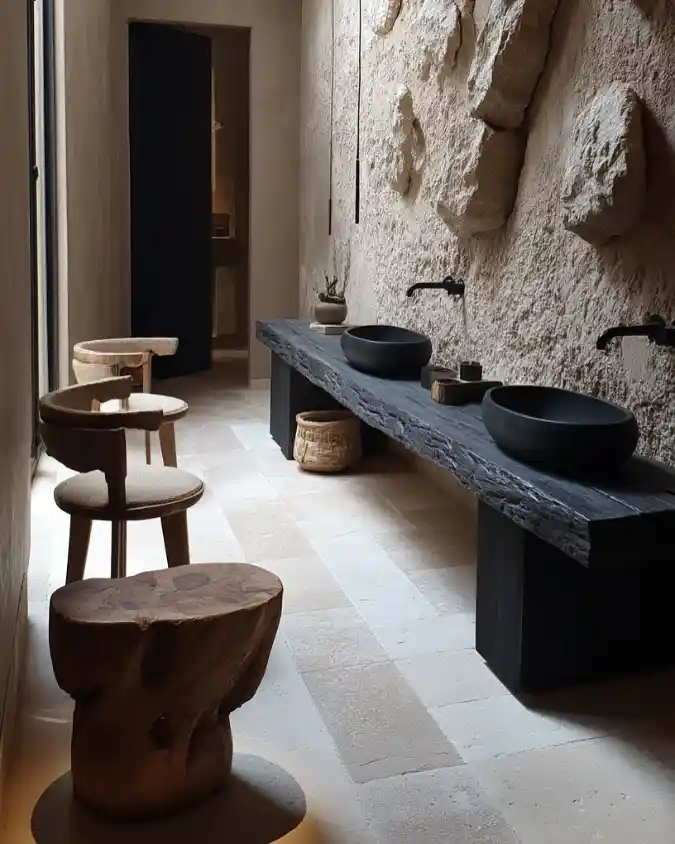 Embrace Rough, Unhewn Stone Walls