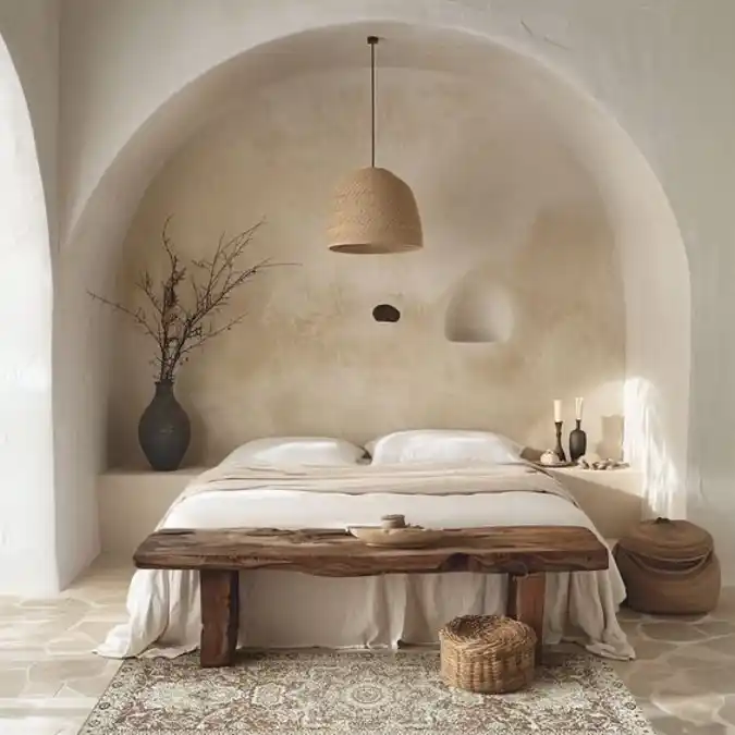 Embracing Organic Imperfection in Bedroom Design
