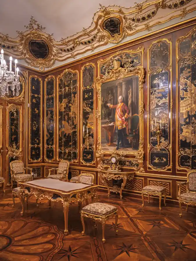 Gilded Chinoiserie Wall Panels