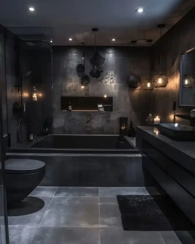 Immersive Dark Monochrome
