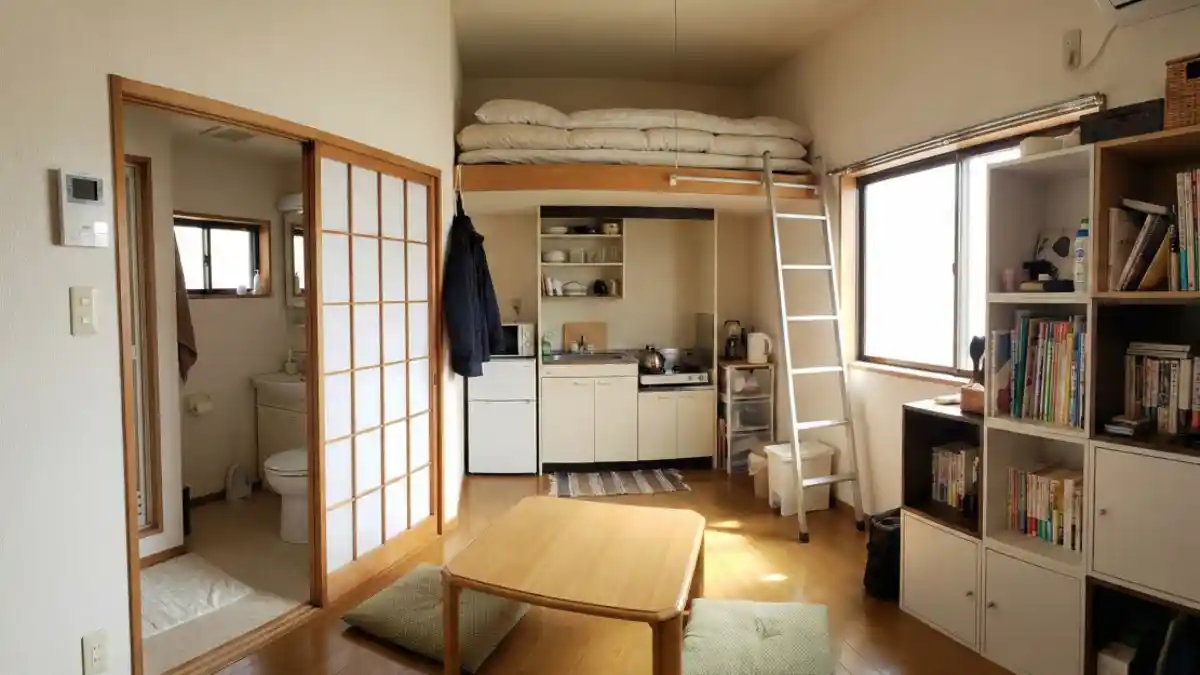 Lofted Sleeping and Vertical Storage