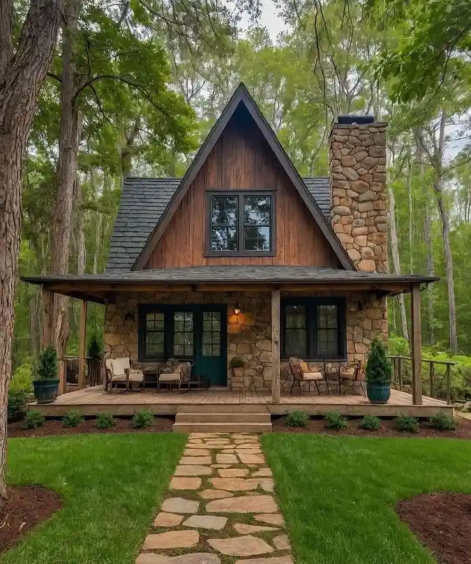 Mixed Textured Exterior on a Dime