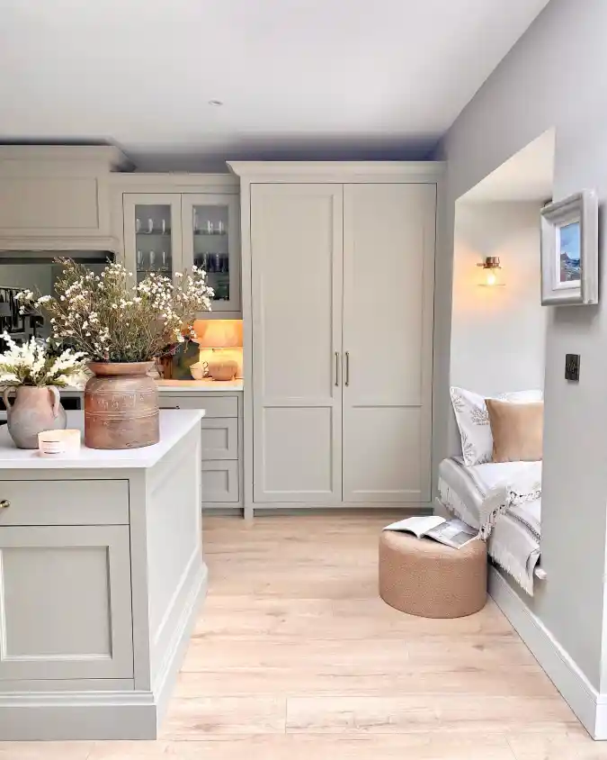 Warm Taupe for a Cozy Feel