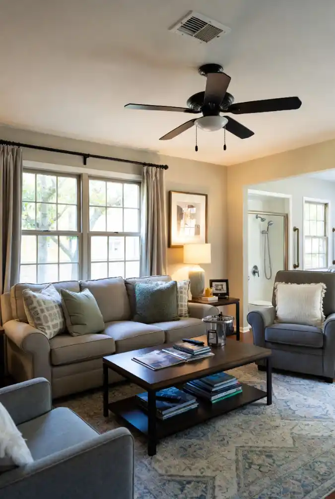 Accessible Living Room Layout