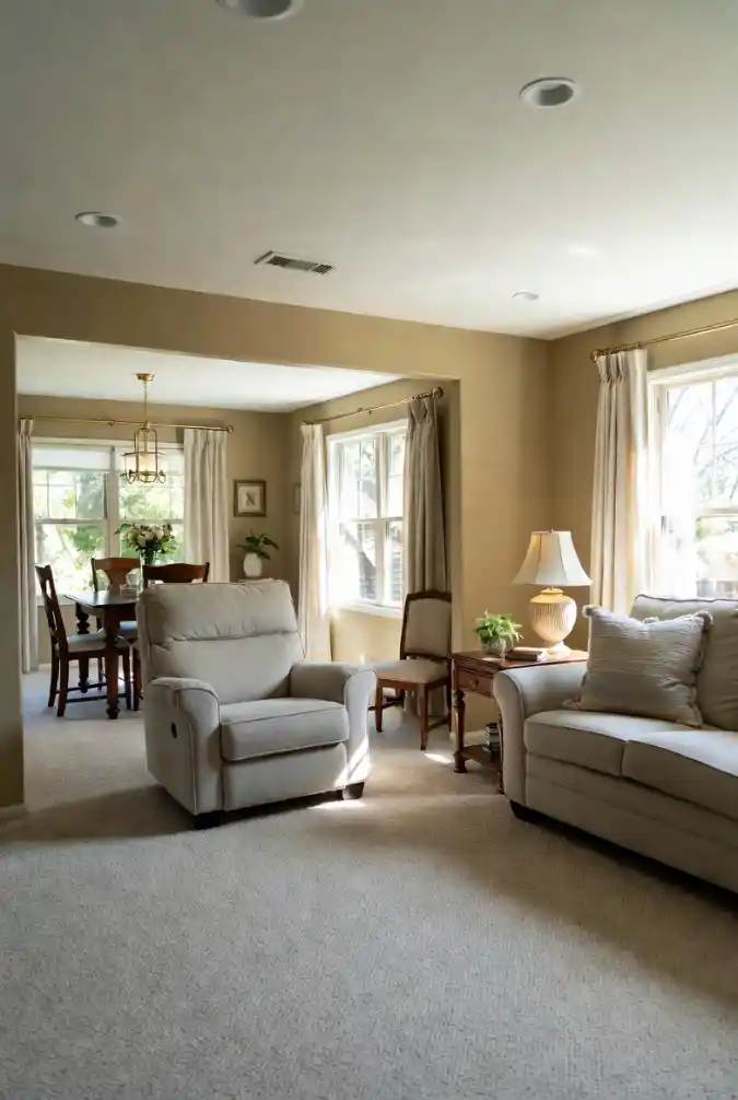 Accessible Open-Concept Living and Supportive Seating