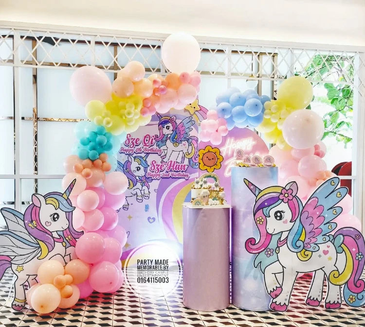 Checkerboard Contrast & Double Birthday Display