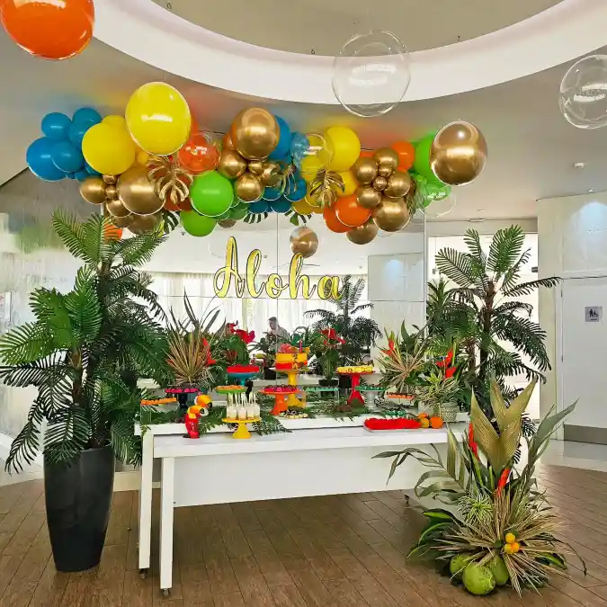 Complete Hawaiian Dessert Station