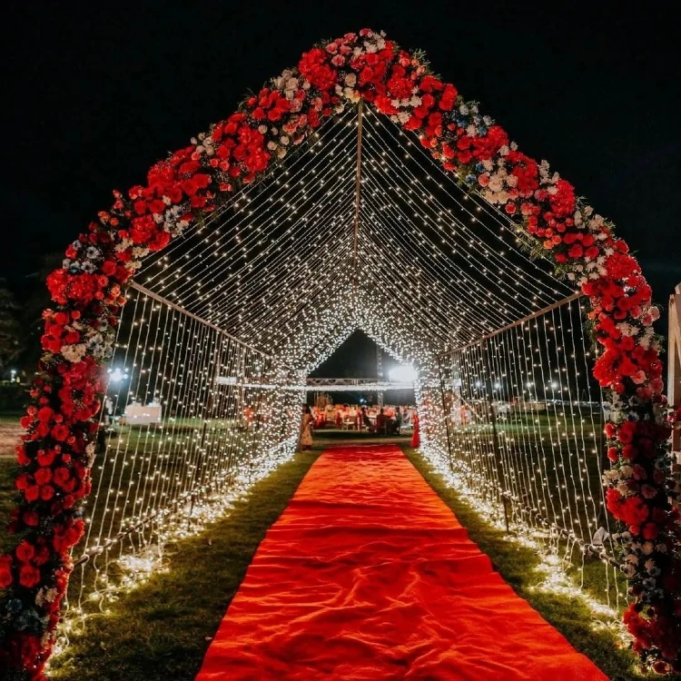 Crimson Rose and Starlight Runway Grand Entrance