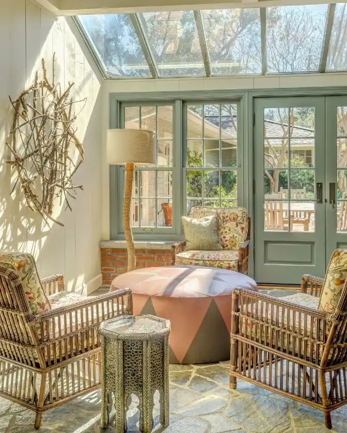 Embrace Natural Textures and Airy Furniture