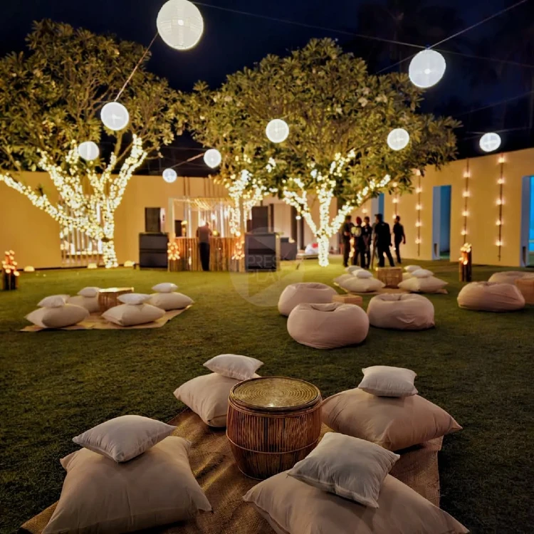 Golden Glow Garden and Low Seating Lounge