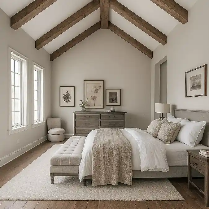 Highlighting the Vault with Rustic Beams