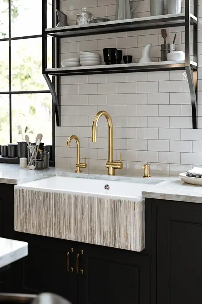 Industrial-Style Open Shelving Unit