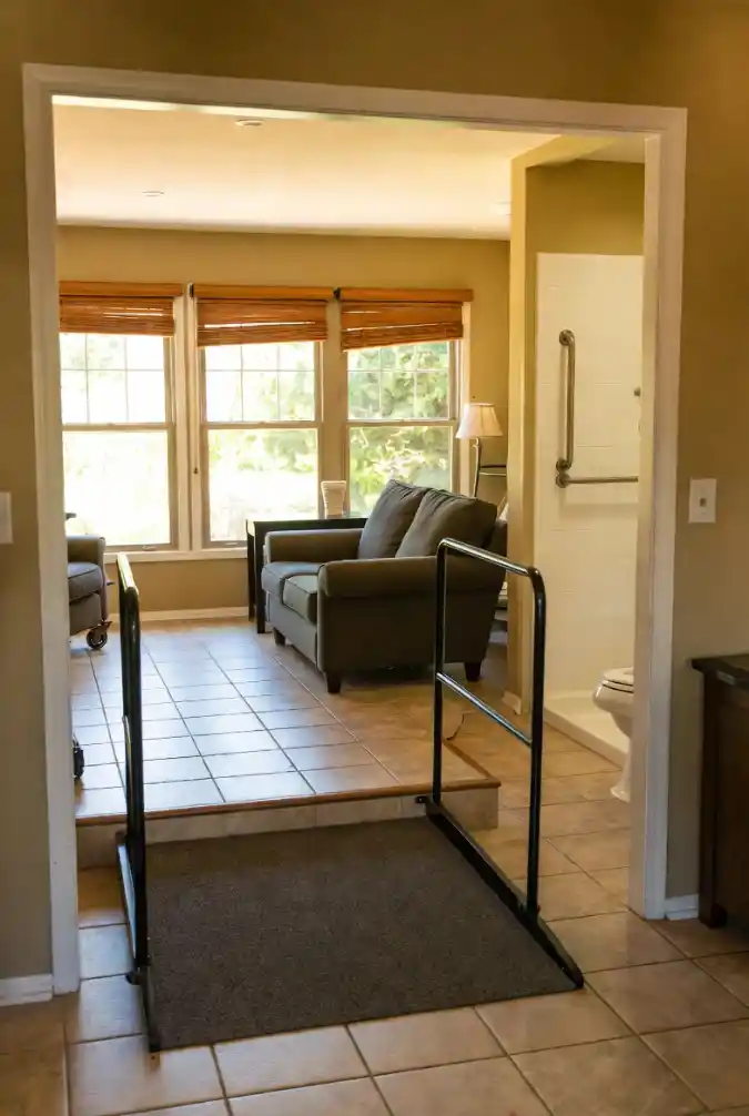Install Threshold Ramps for Safer Transitions