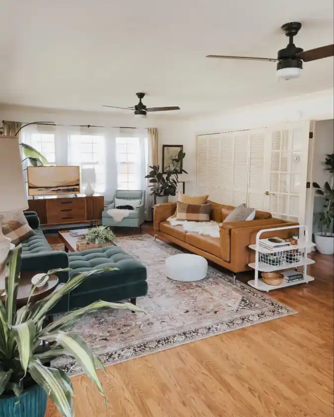 Layer Rugs Over Existing Flooring