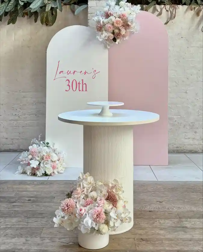 Modern Chic Arch Backdrop