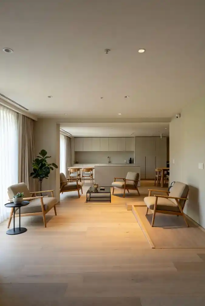 Open Layouts with Supportive Seating