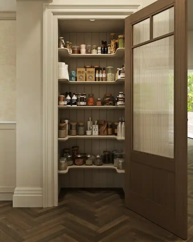 Reeded Glass Reveal