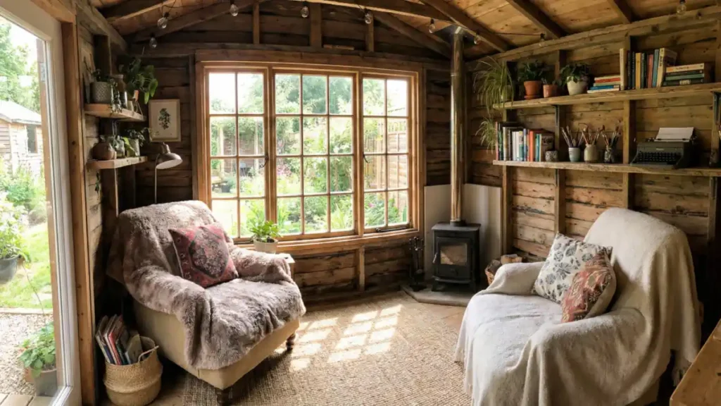 Rustic Haven She-Shed