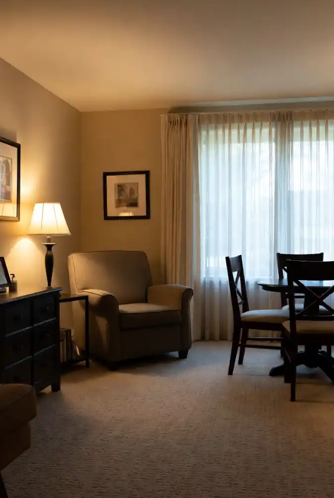 Supportive Seating with Task Lighting