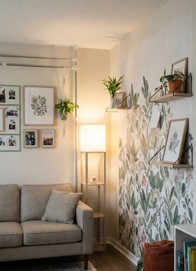 Try a Peel-and-Stick Accent Wall