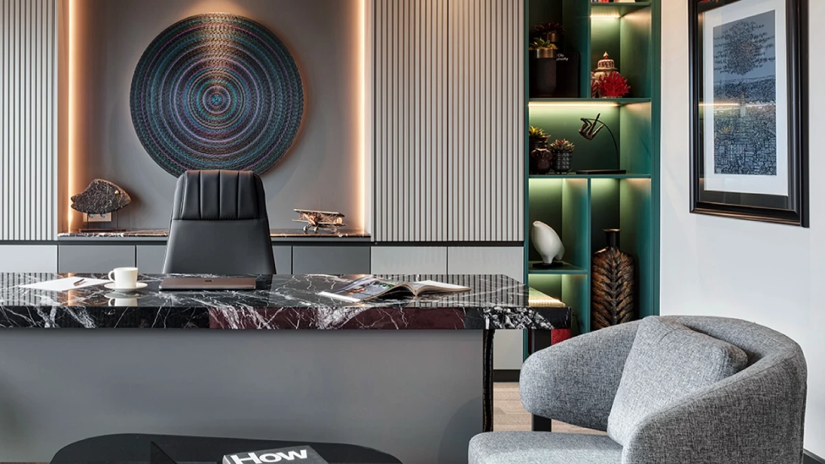Illuminated Circular Wall Art