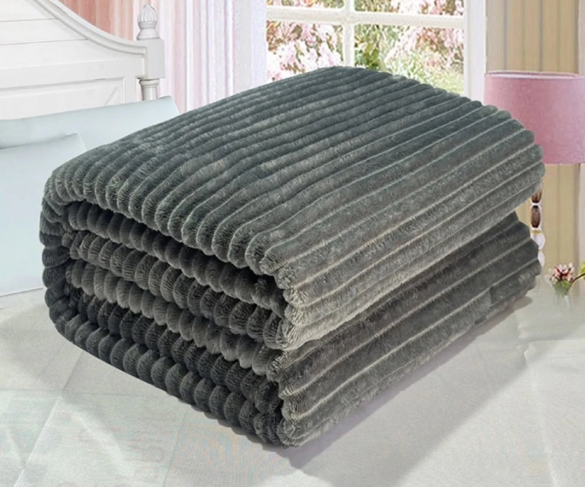 Textured Bed Throw
