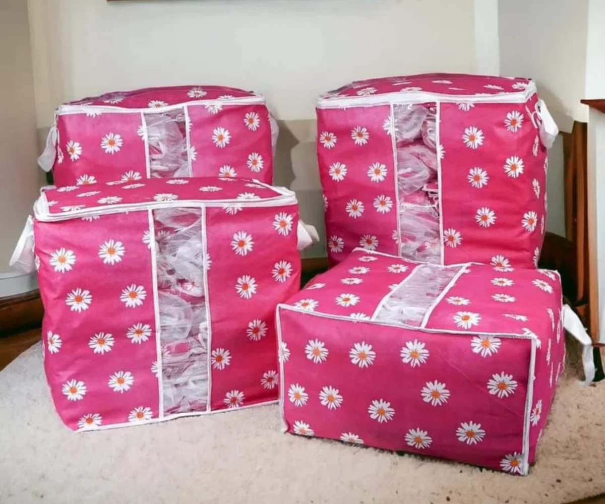 Daisy Print Bags