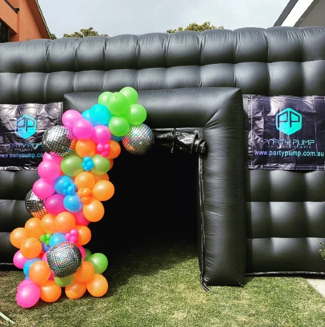 Black Inflatable Party Tent