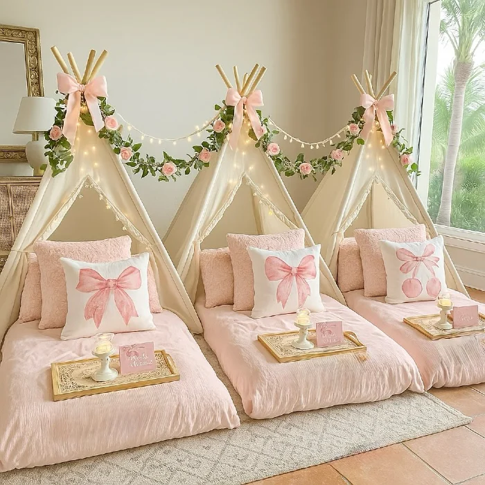 Coordinated Teepee Tents