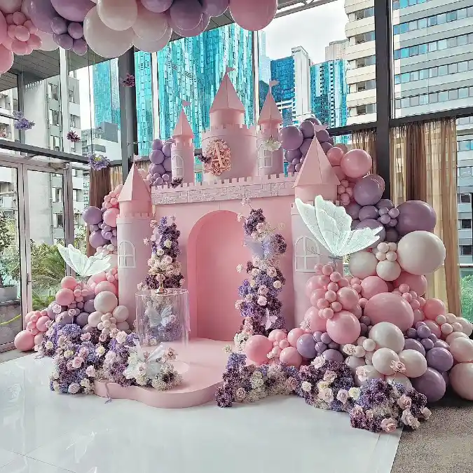 Pink Princess Castle Theme