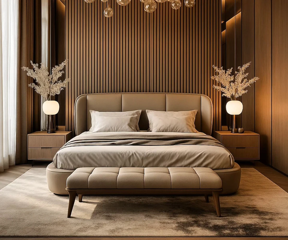 Vertical Wood Slat Wall