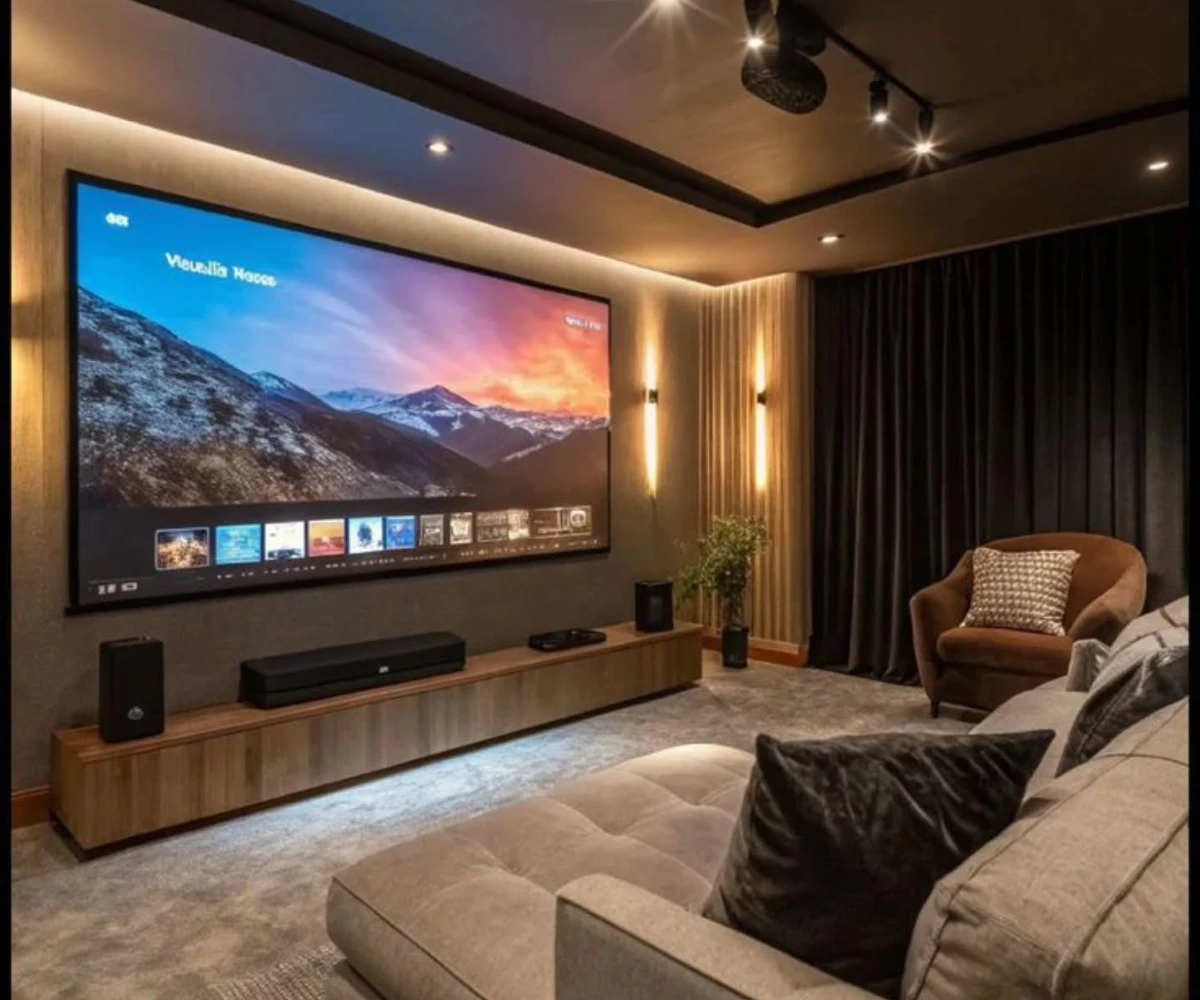 Immersive Home Theater Setup