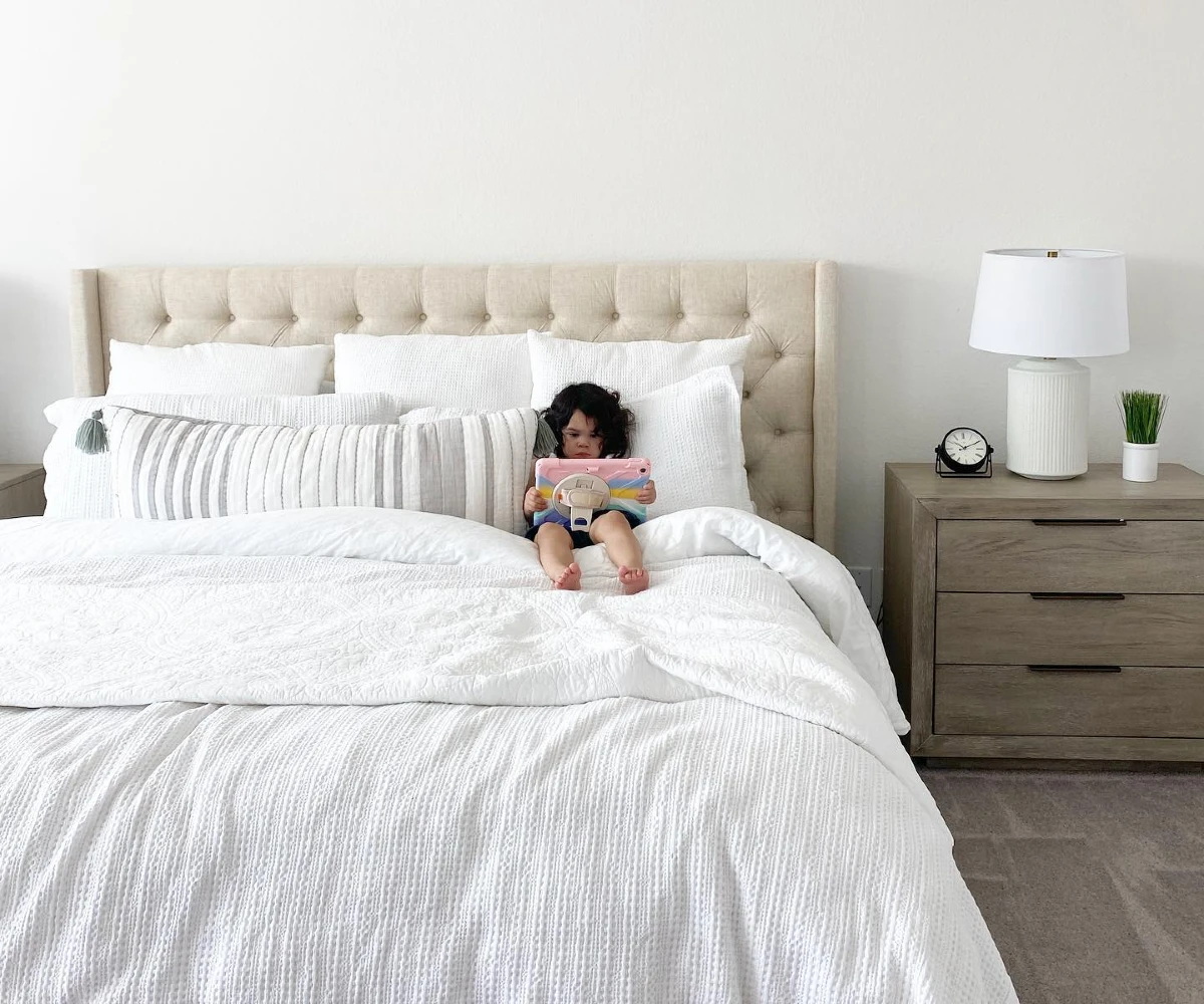 Tall Tufted Headboard