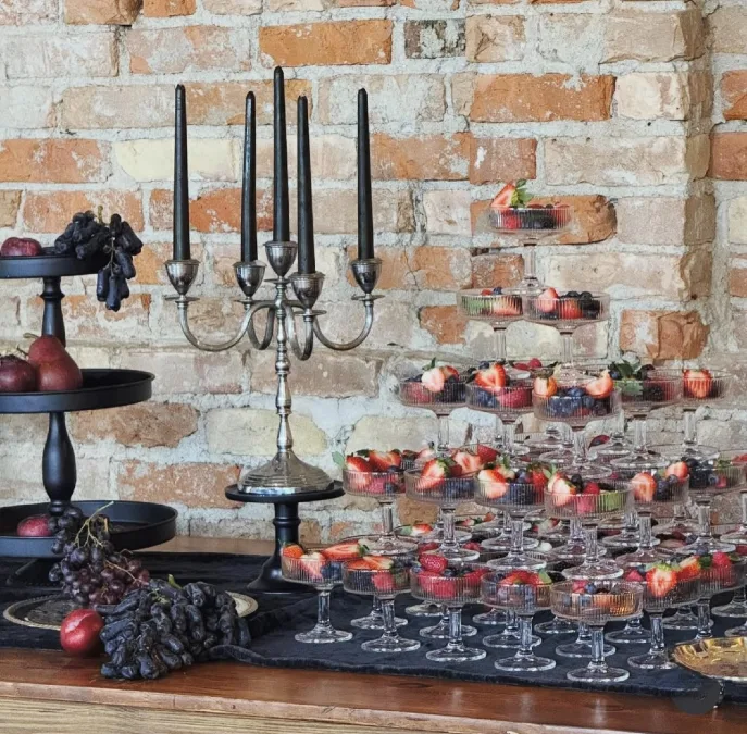 Berry Filled Coupes