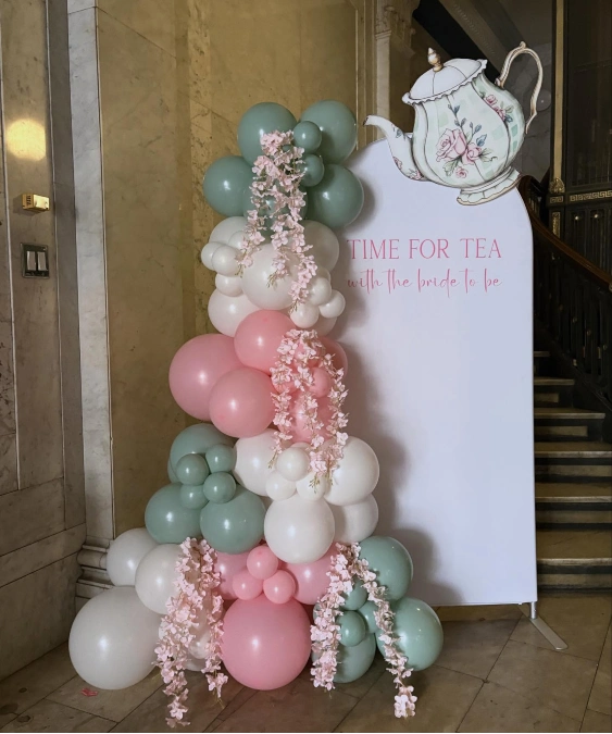 Sage and Blush Balloon Arch