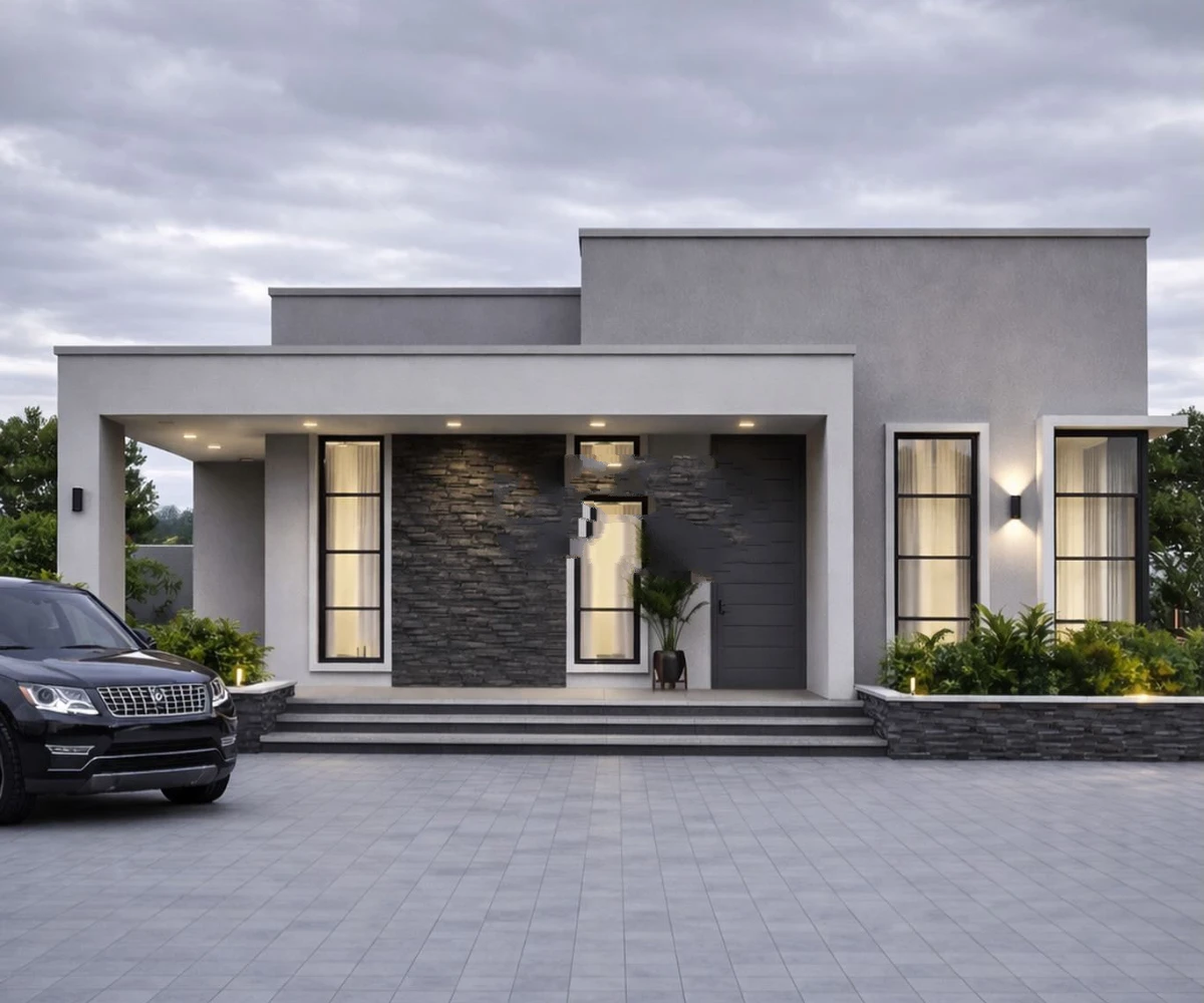Minimalist Grey with Stone Texture