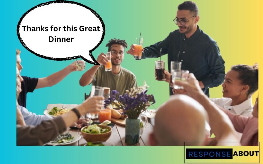 Thank You for Dinner Message