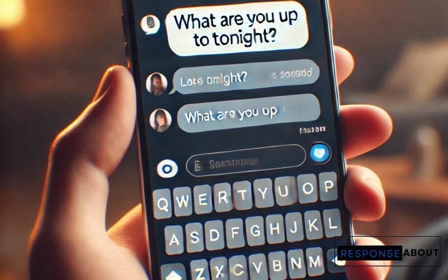 Great Answers to What Are You Up To Tonight Text