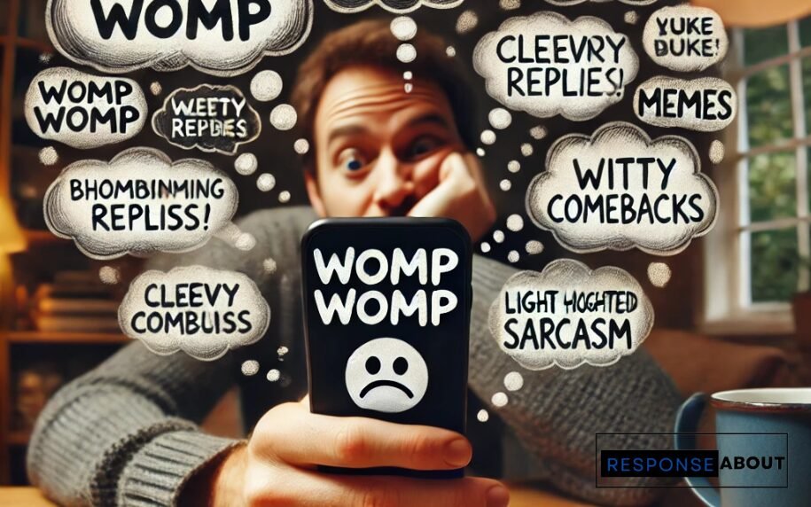 Clever Ways to Reply to Womp Womp