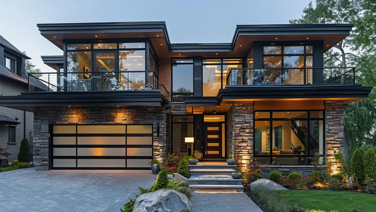17 Modern Home Design Ideas with Stunning Curb Appeal