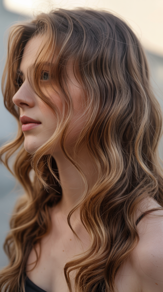 wolf cut curly hair