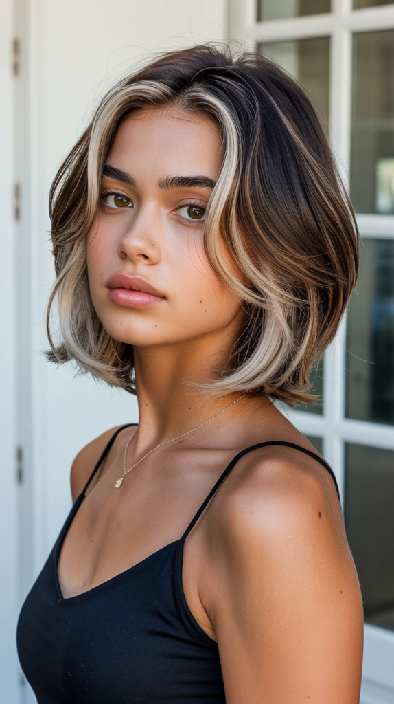 wolf cut long hair