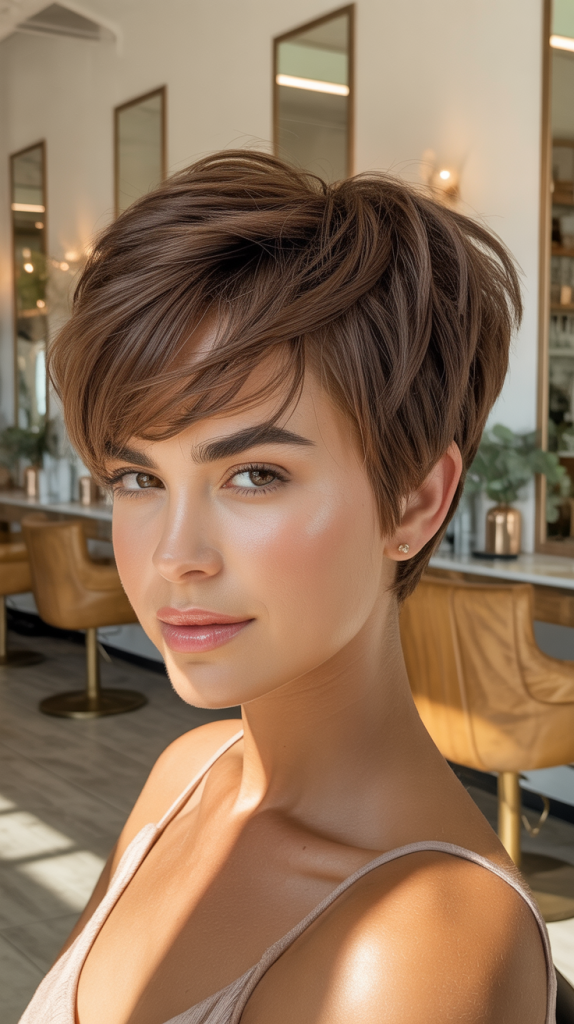 Round Face Haircuts Short
