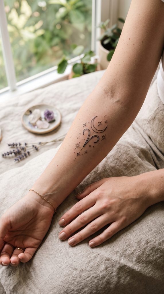 aries tattoos for women