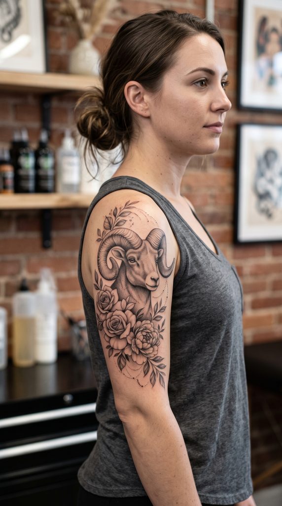 aries tattoos for women