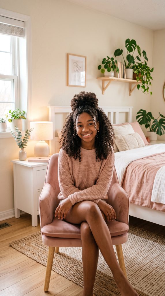 first day of school hairstyles black