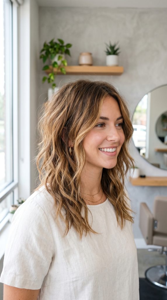 Layered Haircuts for Medium Hair