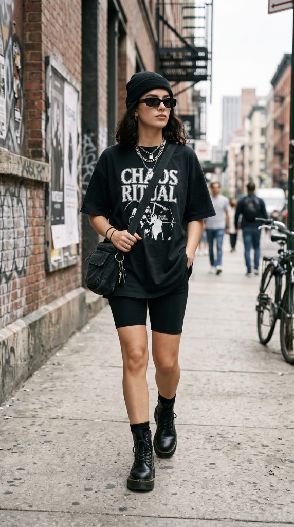 edgy summer outfits